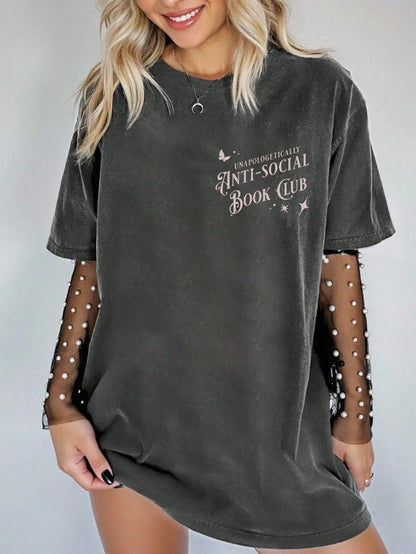 CURVE+ Plus Size Halloween T-Shirt, Plus Size Streetwear Graphic Tee, Casual Summer Top, Vacation Vibe