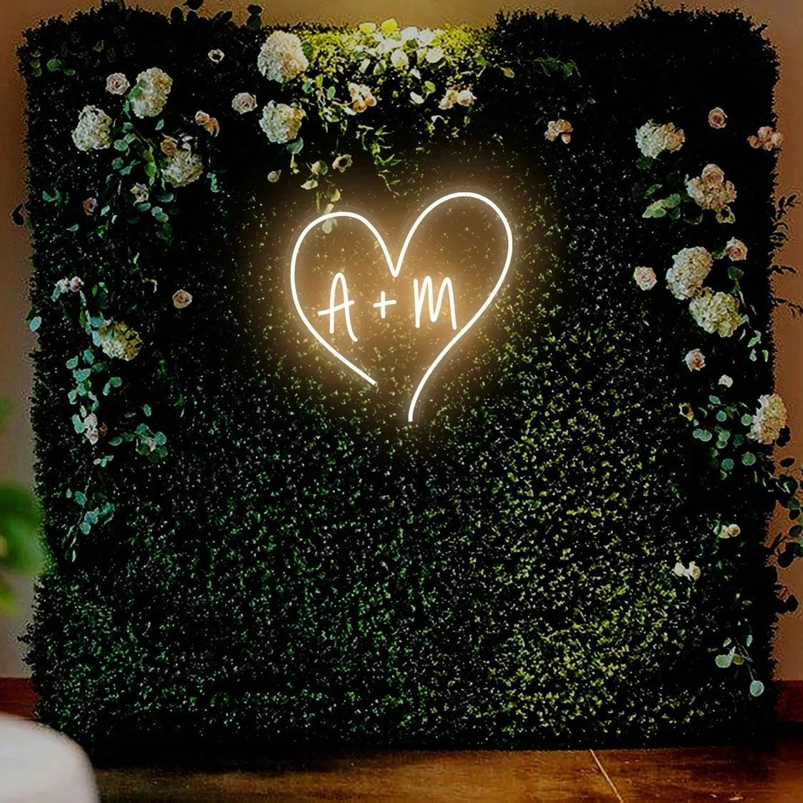 Customized LED Neon Lights- Personalized Wall & Bedroom Decor, USB Powered, Suitable For Weddings, Birthdays, Holidays And Parties./Customized Color Shaped Neon Love Sign- USB Powered LED Wall Decor