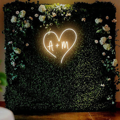 Customized LED Neon Lights- Personalized Wall & Bedroom Decor, USB Powered, Suitable For Weddings, Birthdays, Holidays And Parties./Customized Color Shaped Neon Love Sign- USB Powered LED Wall Decor