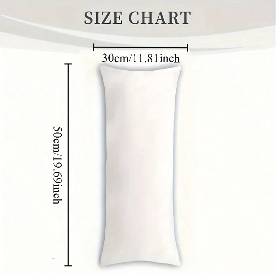 Customized Personalized Rectangular Pillowcase- Double-Sided Customization, Comfortable Fabric, Mixed Colors, Polyester Material, Suitable For Family, Lovers, Friends, Also Suitable For Father's Day