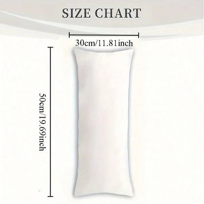 Customized Personalized Rectangular Pillowcase- Double-Sided Customization, Comfortable Fabric, Mixed Colors, Polyester Material, Suitable For Family, Lovers, Friends, Also Suitable For Father's Day