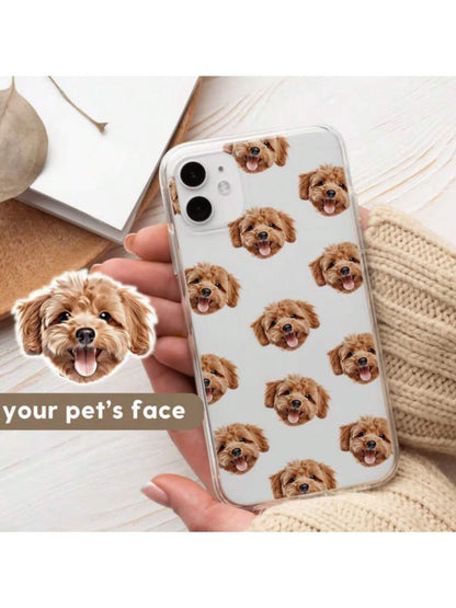 Customized Phone Case 3D Inflated Effect Compatible With 15 14 & More Cover Personalized Mother's Day Father's Day Gift For Her Him Boyfriend Girlfriend Family Friends Grandparents Floral Stylish Colo