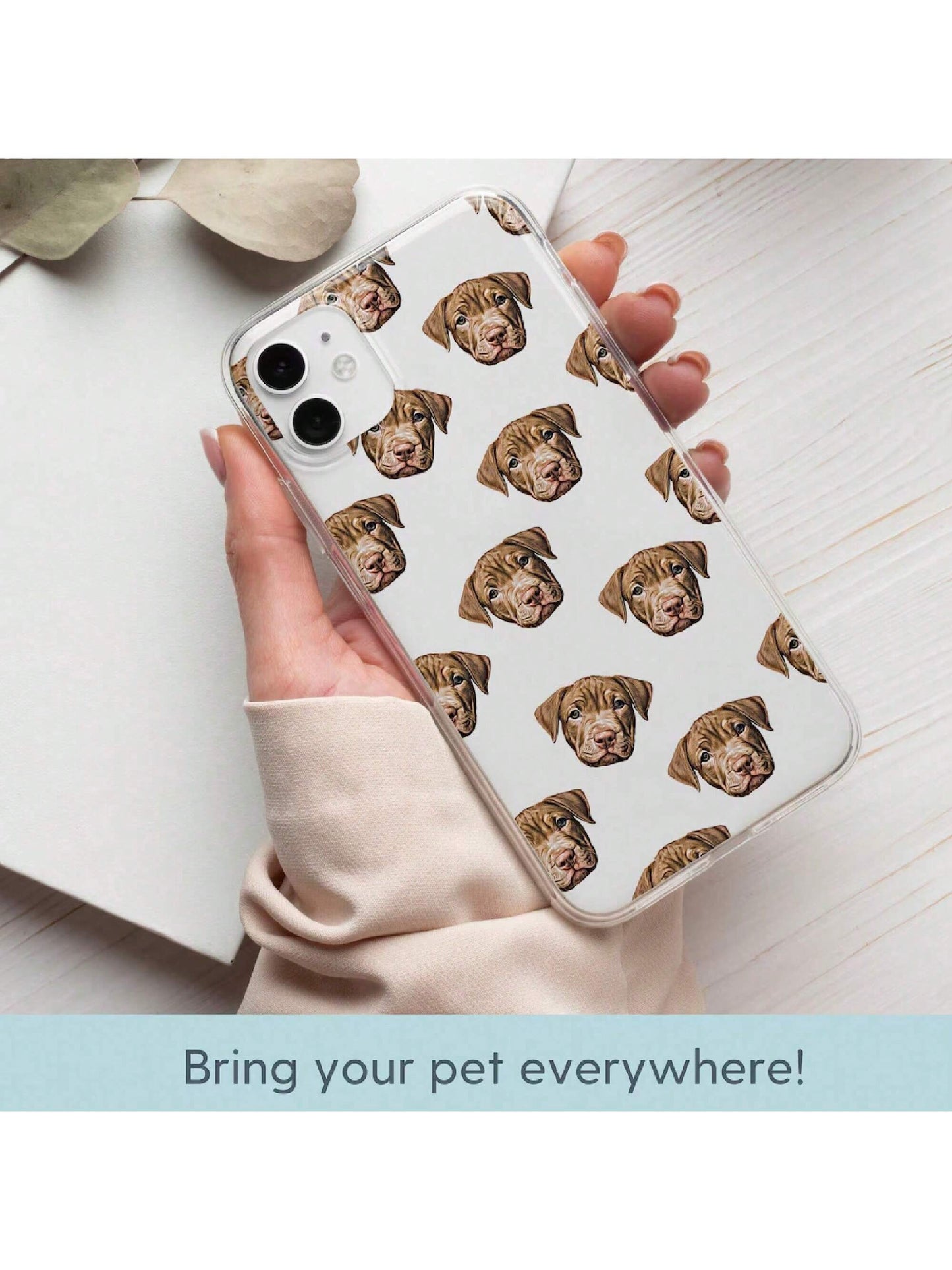Customized Phone Case 3D Inflated Effect Compatible With 15 14 & More Cover Personalized Mother's Day Father's Day Gift For Her Him Boyfriend Girlfriend Family Friends Grandparents Floral Stylish Colo