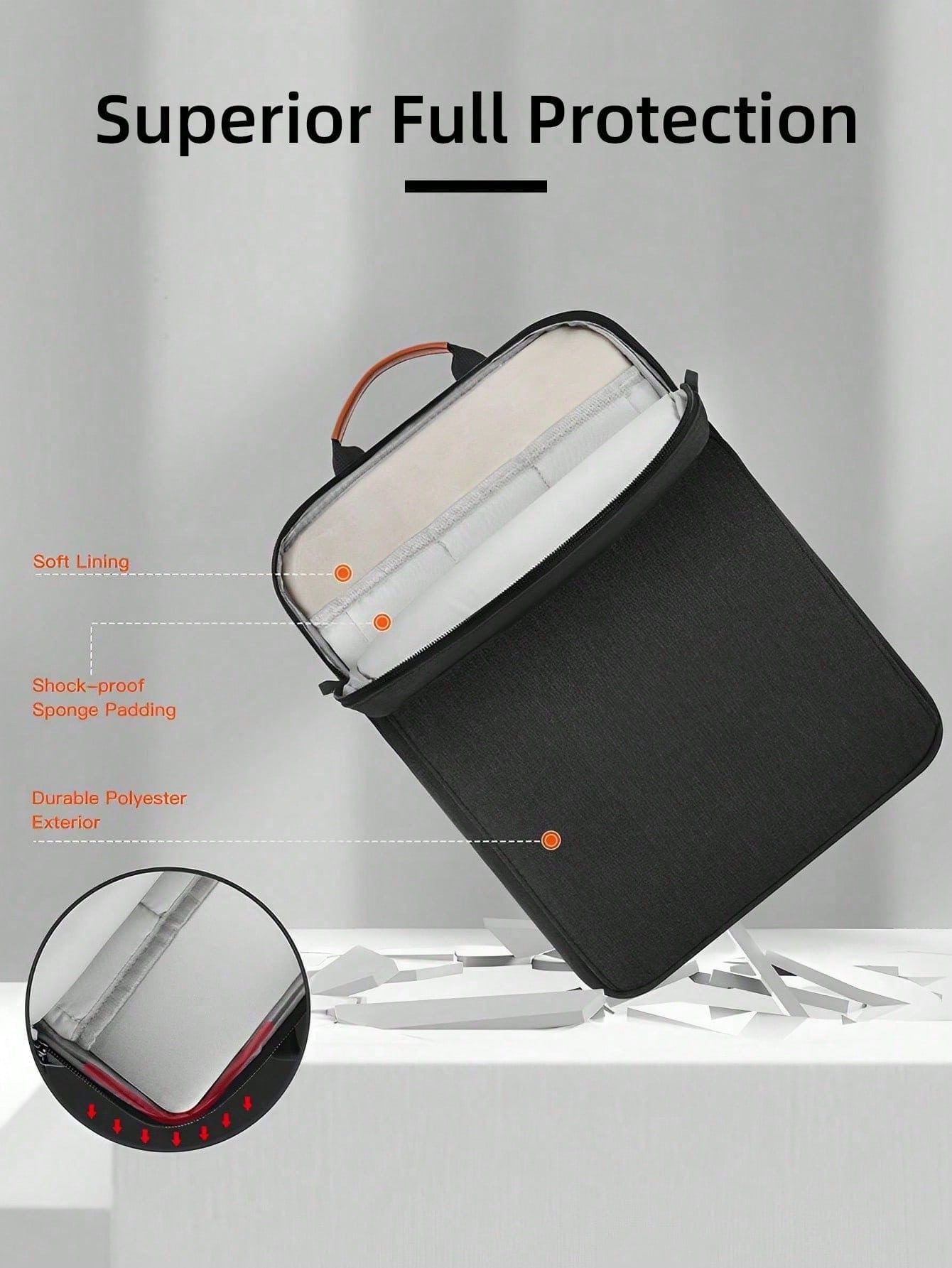 DANYCASE Tablet Pouch Handbag 11" 13" For 11 A16 10th Air 5th 4th 10.9 9th 8th 7th 10.2 Pro 11 12.9 13 For Kindle Keyboard Book Sleeve Bag, Laptop Bag