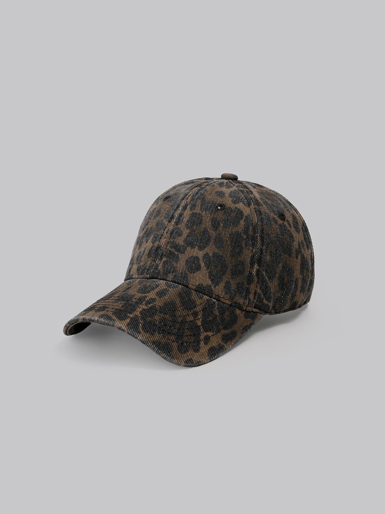 DareSee 1pc Fashion Leopard Print Baseball Cap, Versatile Sun Hat For Women, Spring/Summer Music Fest Back To School, Streetwear