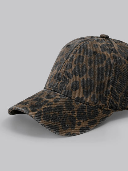 DareSee 1pc Fashion Leopard Print Baseball Cap, Versatile Sun Hat For Women, Spring/Summer Music Fest Back To School, Streetwear