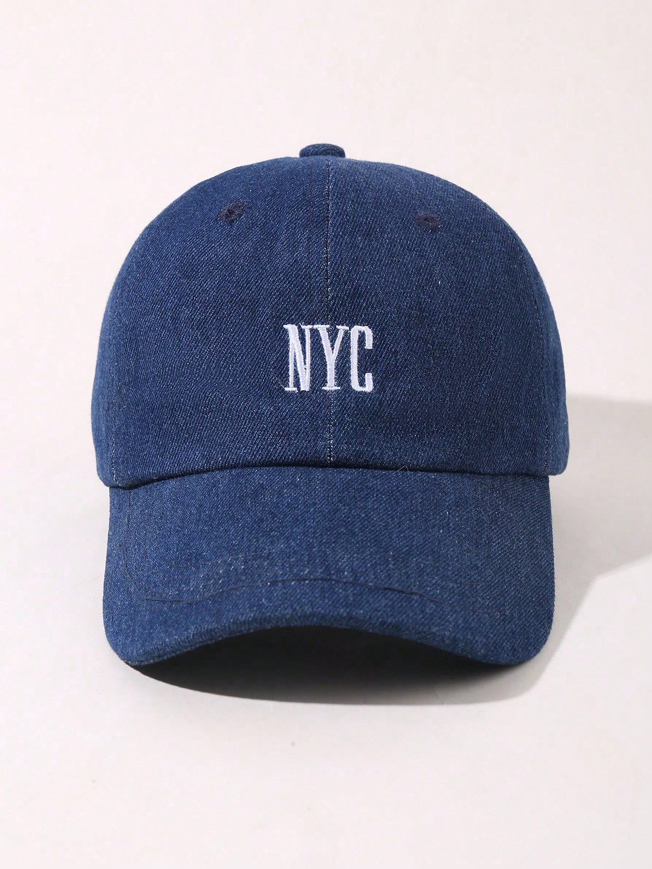 DAZY 1pc New York Embroidered Baseball Cap- Unisex, Adjustable Breathable Snapback, Retro New York Street Style Hat