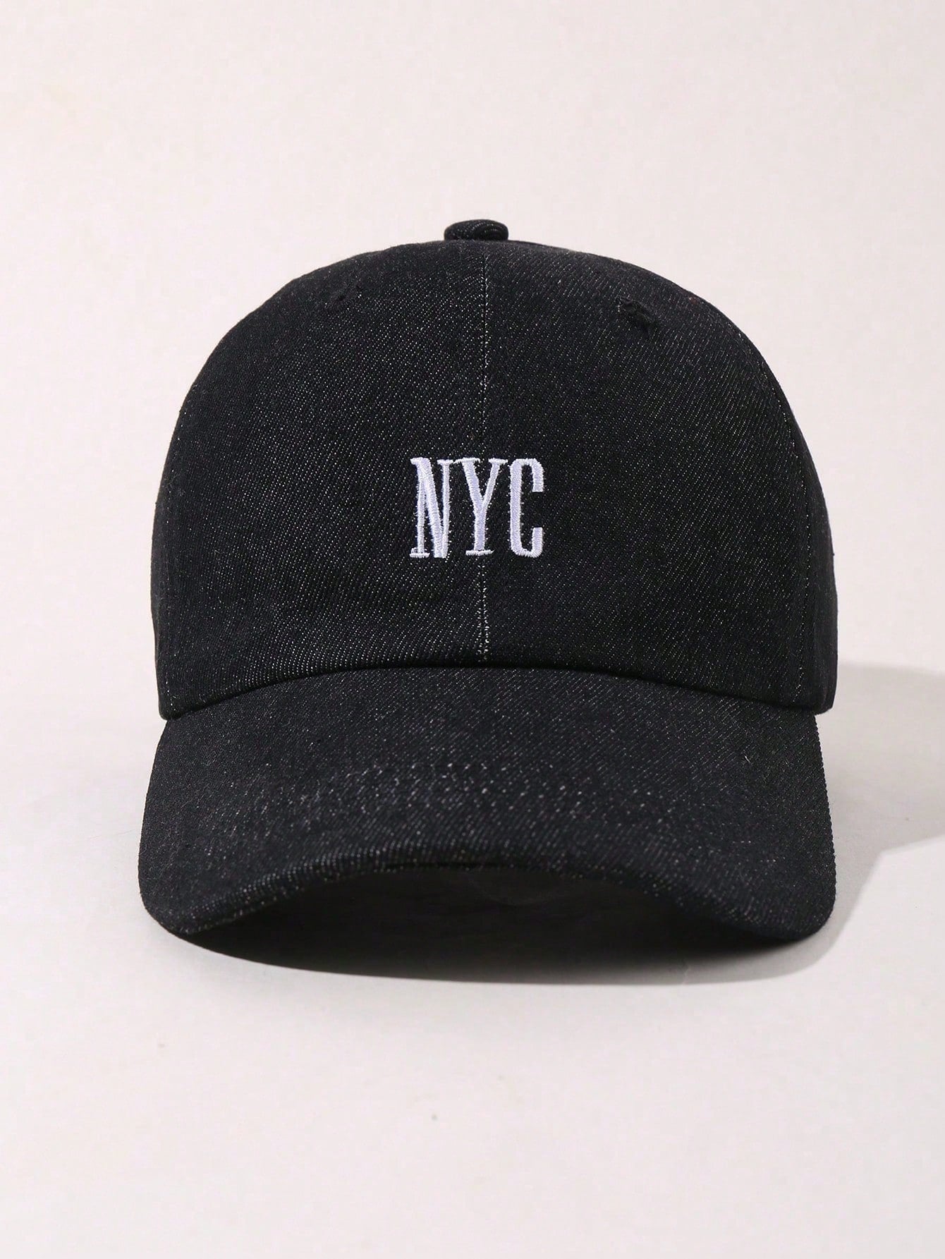 DAZY 1pc New York Embroidered Baseball Cap- Unisex, Adjustable Breathable Snapback, Retro New York Street Style Hat