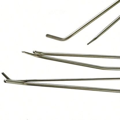 Dent Removal Tools Paintless Dent Repair Rods, Dent Removal Rods Tools Kit For Hail Damage, Door Dings And Car Dents