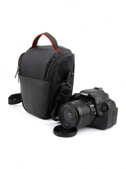 Digital SLR Camera Shoulder Bag, Compact DSLR Lens Carrying Case, Suitable For, D3100, D3200, D7100 And Other Models