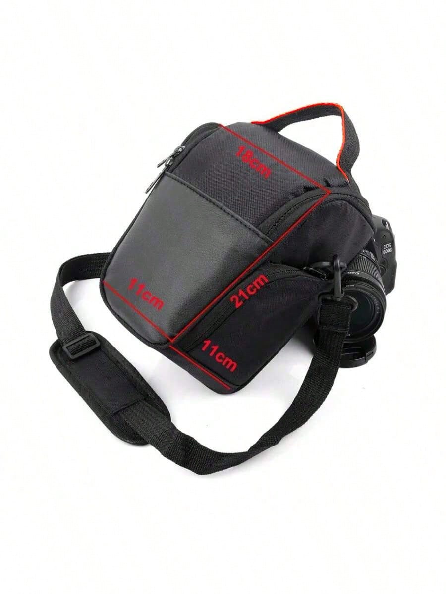 Digital SLR Camera Shoulder Bag, Compact DSLR Lens Carrying Case, Suitable For, D3100, D3200, D7100 And Other Models