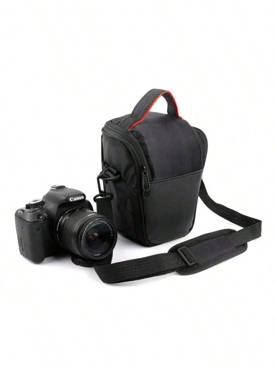 Digital SLR Camera Shoulder Bag, Compact DSLR Lens Carrying Case, Suitable For, D3100, D3200, D7100 And Other Models