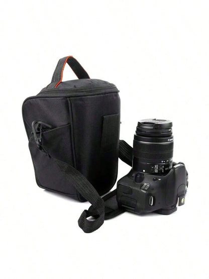 Digital SLR Camera Shoulder Bag, Compact DSLR Lens Carrying Case, Suitable For, D3100, D3200, D7100 And Other Models