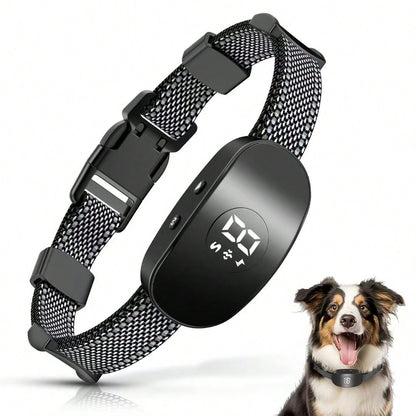 Dog Bark Collar, Bark Collar For Large Medium Small Dogs,Smart Bark Collar,Rechargeable Anti Barking Training Collar With 8 Adjustable Sensitivity,Anti Dog Barking Training Collar, Barking Electric Sh