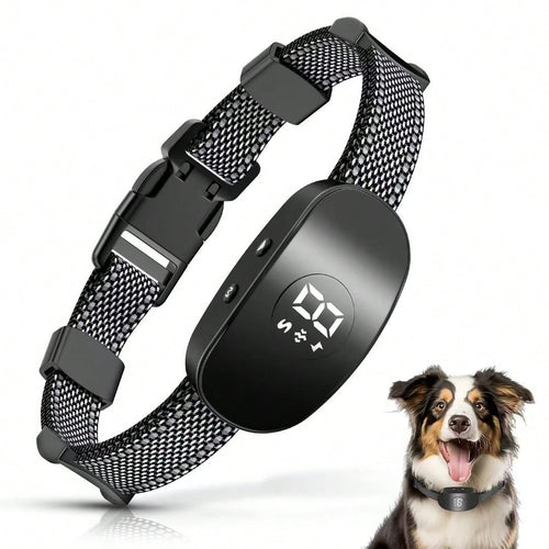 Dog Bark Collar, Bark Collar For Large Medium Small Dogs,Smart Bark Collar,Rechargeable Anti Barking Training Collar With 8 Adjustable Sensitivity,Anti Dog Barking Training Collar, Barking Electric Sh