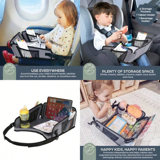 Dreambaby® EZY-Tote Activity Tray For Car Travel Lap Desk Tablet Holder And Snack Tray