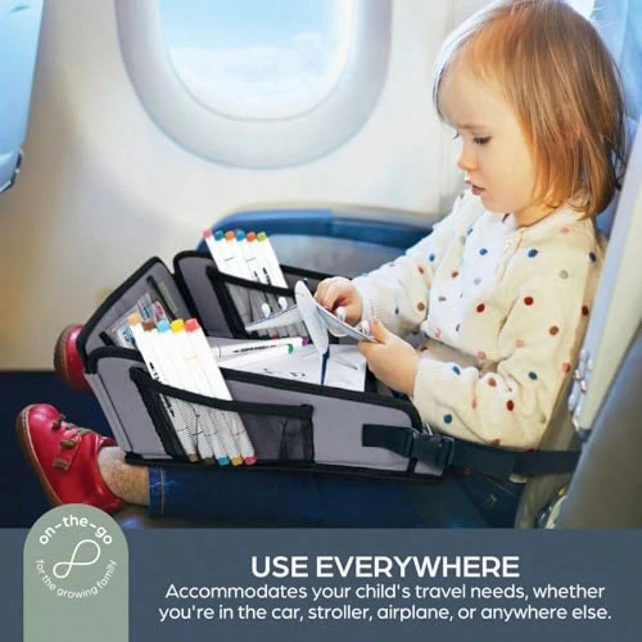 Dreambaby® EZY-Tote Activity Tray For Car Travel Lap Desk Tablet Holder And Snack Tray