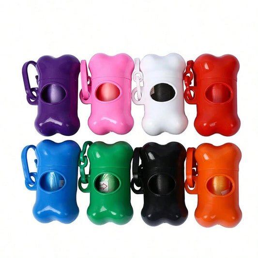 Durable Polypropylene Dog Poop Bag Dispenser With Pull Strap, Portable Design For Convenient And Hygienic Use, Essential Cleaning Tool For Walking Dogs Outdoors