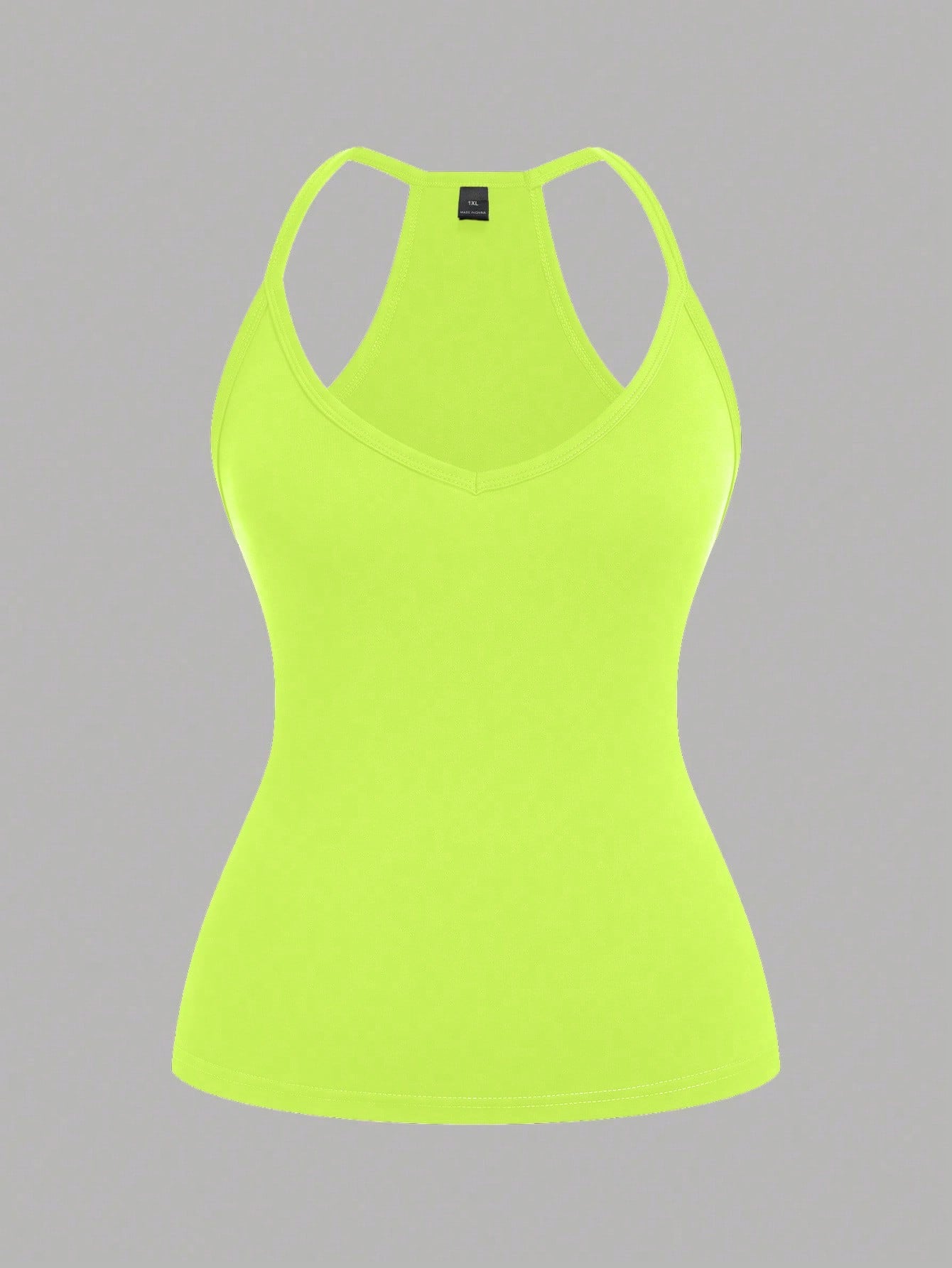 EMERY ROSE Plus Size Casual V-Neck Sports 3 Pieces Set Including Tank Top