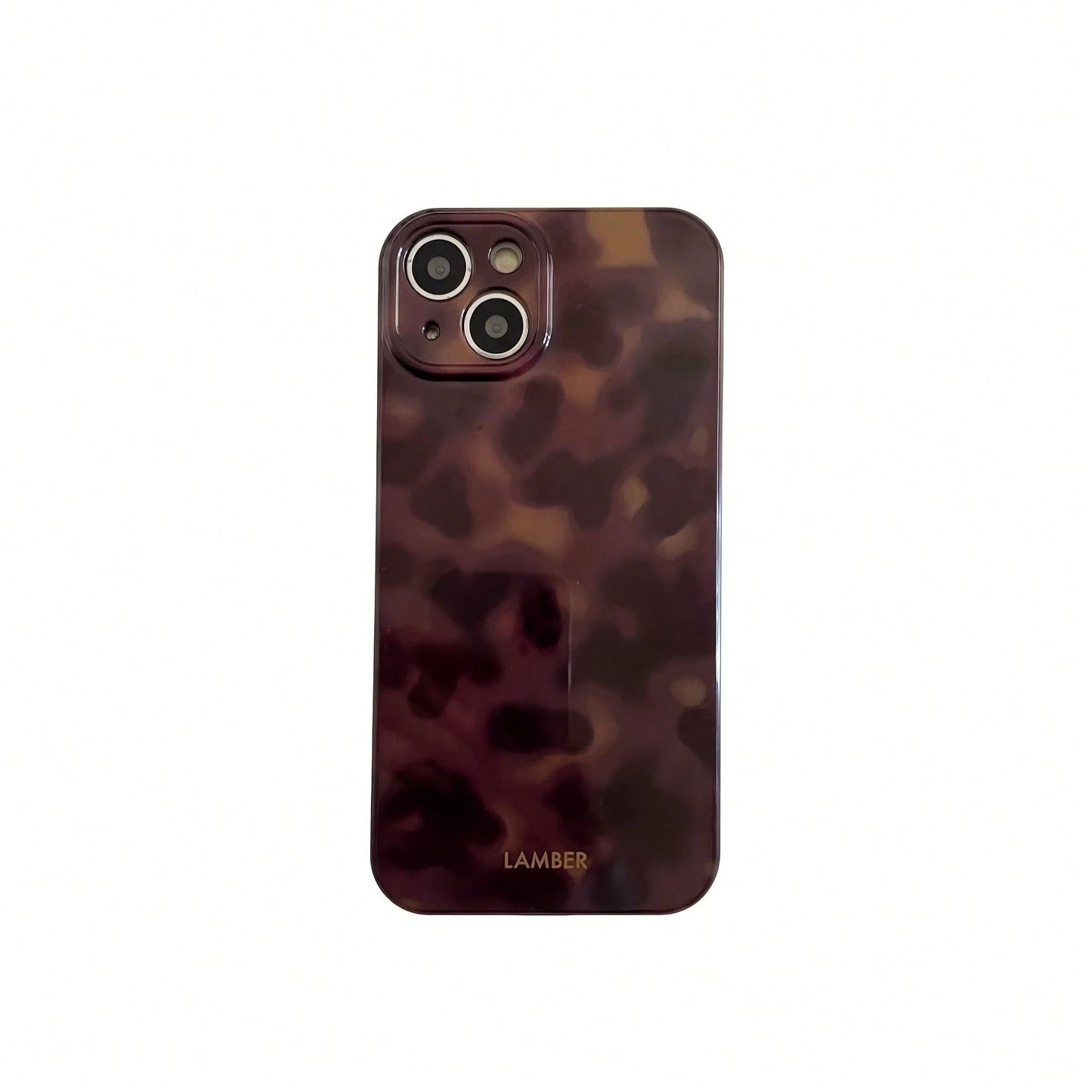 European American Style Japanese Korean Style Middle Eastern Style Fashion Leopard Print Amber Gradient Tie Dye Phone Case Compatible With Apple For IPhone17ProMax/17Air/IPhone16ProMAX/15ProMax/14Pro