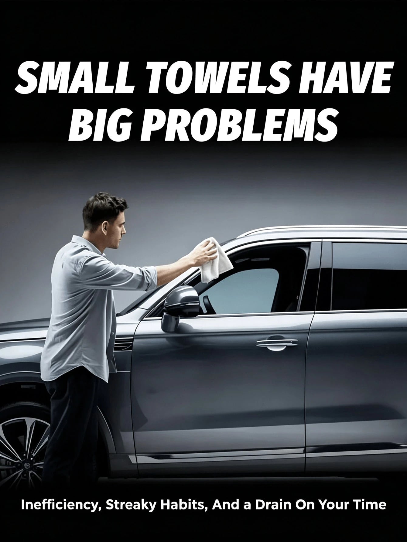 Extra Large Microfiber Car Towel, Ring-Shaped Thickened, Super Absorbent, Quick-Drying Cleaning Cloth, Suitable For Cars, Trucks And Boats, Dedicated Cleaning Towel