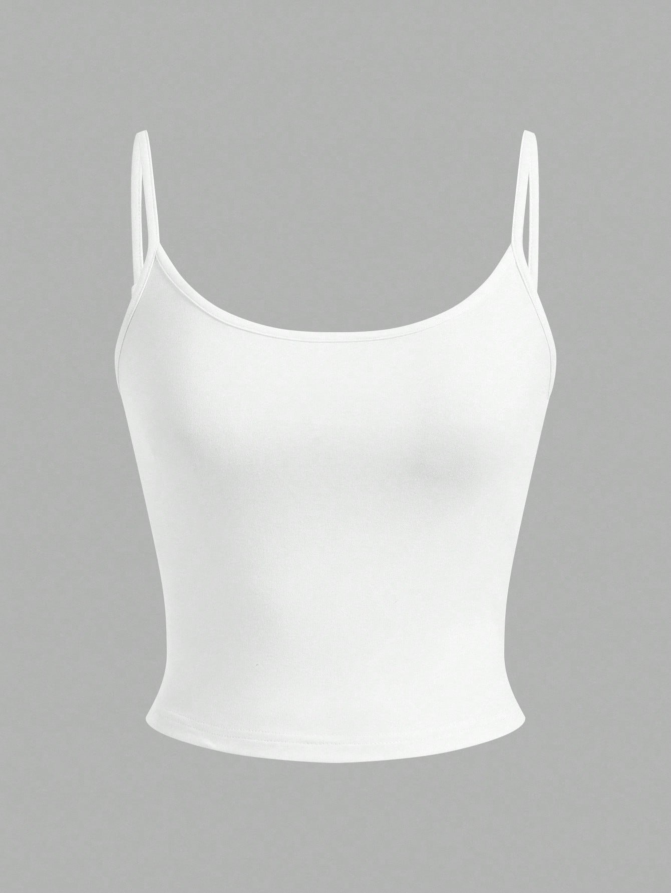 EZwear 4pcs Women's Cropped Tight Fit Casual Tank Tops, Suitable For Summer