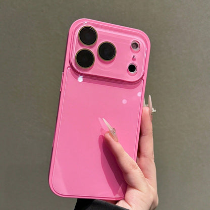 Fashion Pink Phone Case Compatible With IPhone17 Pro Max, 17e 16 Pro Max, 15 Pro Max, 14 Pro Max, 13 Pro Max 13mini 12 Pro Max 11 Pro Max Smooth Full-Cover Soft-Edge Back Cover Protective Case Unisex