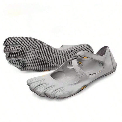 FiveFingers Pink Mesh Ballet Flats: Breathable Barefoot Comfort With Stylish Split-Toe Design, Ballet Core