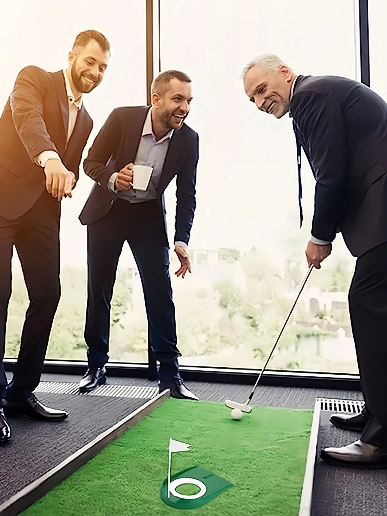 Golf Practice Putting Cup With Flag Removable Golf Putter Training Device Putting Practice Tool Lightweight Golf Putting Hole Ideal For Indoor And Outdoor Training For Men Women Perfect Gifts For Golf
