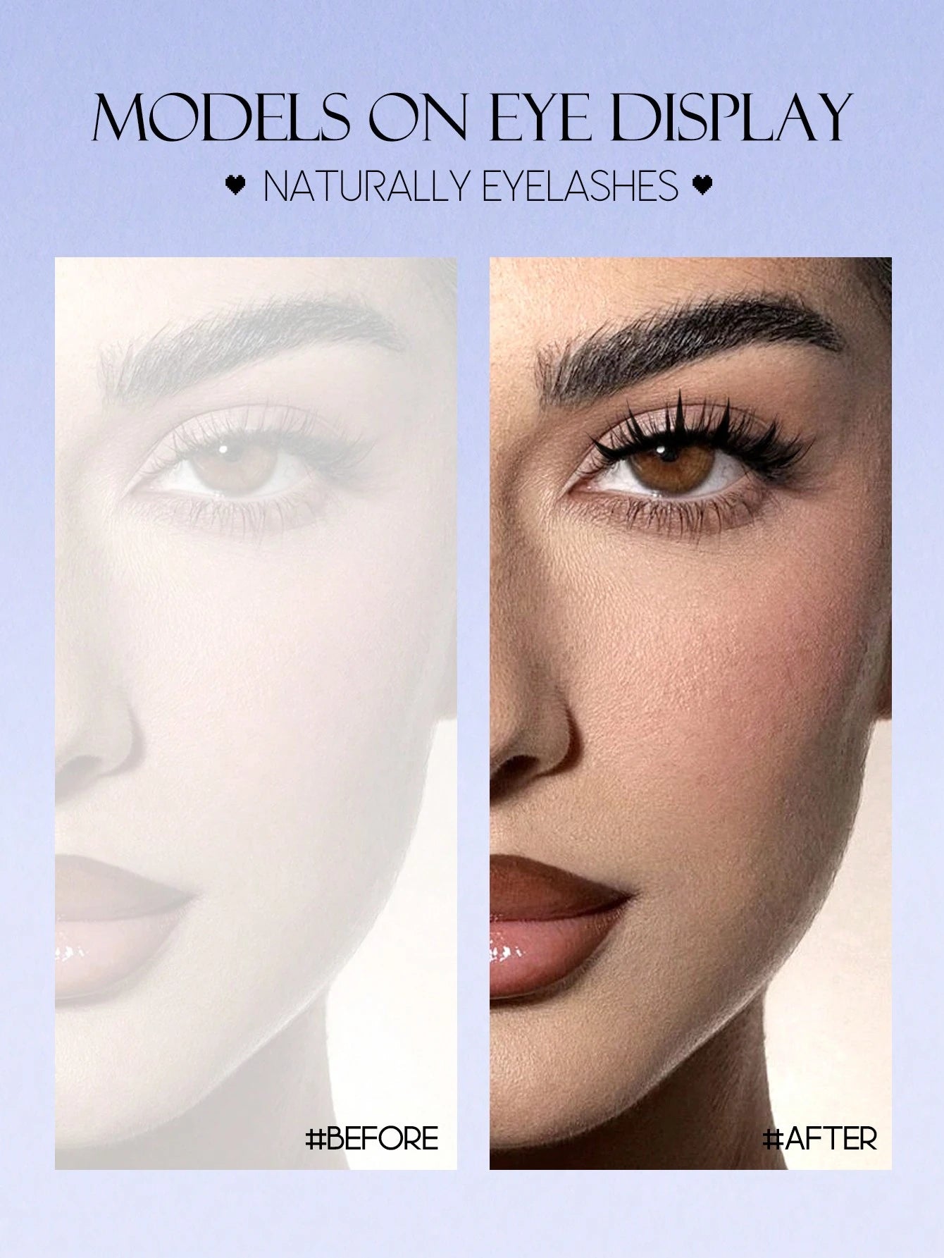 GROINNEYA 5 Pairs Manga Lashes Faux Mink Lashes Anime Lashes Natural Look Enlarged Double Eye Fake Lashes Cosplay Makeup Tool (5-S1) Strip Lashes, Lashes, Eyelashes, Fake Lashes