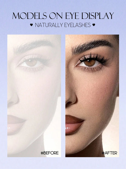 GROINNEYA 5 Pairs Manga Lashes Faux Mink Lashes Anime Lashes Natural Look Enlarged Double Eye Fake Lashes Cosplay Makeup Tool (5-S1) Strip Lashes, Lashes, Eyelashes, Fake Lashes