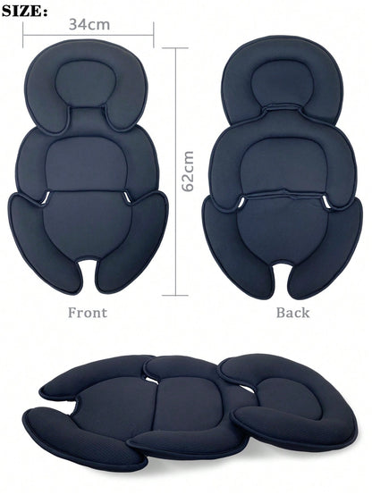 Head And Body Support Pillow Infant Stroller Seat Insert For Newborn To Toddler Stroller Cushion