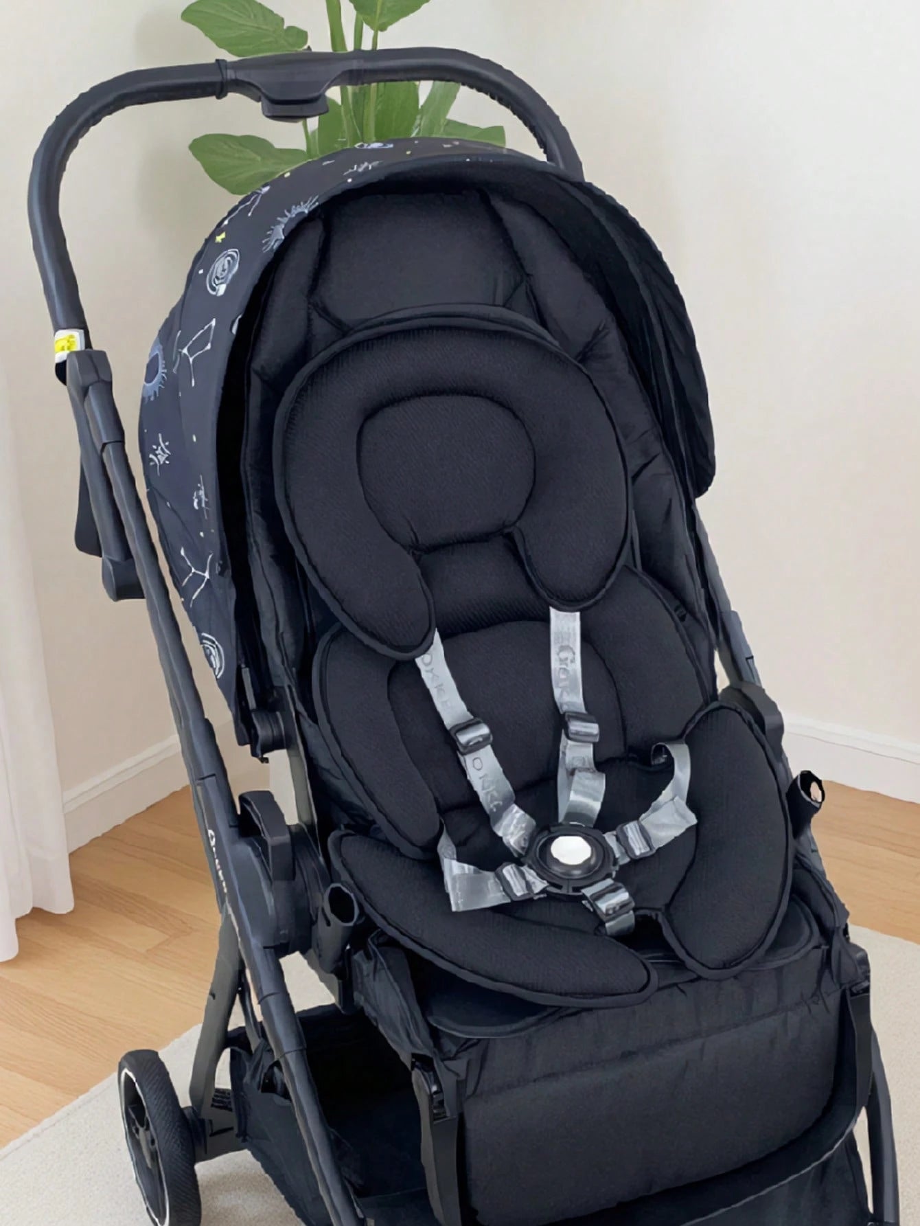 Head And Body Support Pillow Infant Stroller Seat Insert For Newborn To Toddler Stroller Cushion