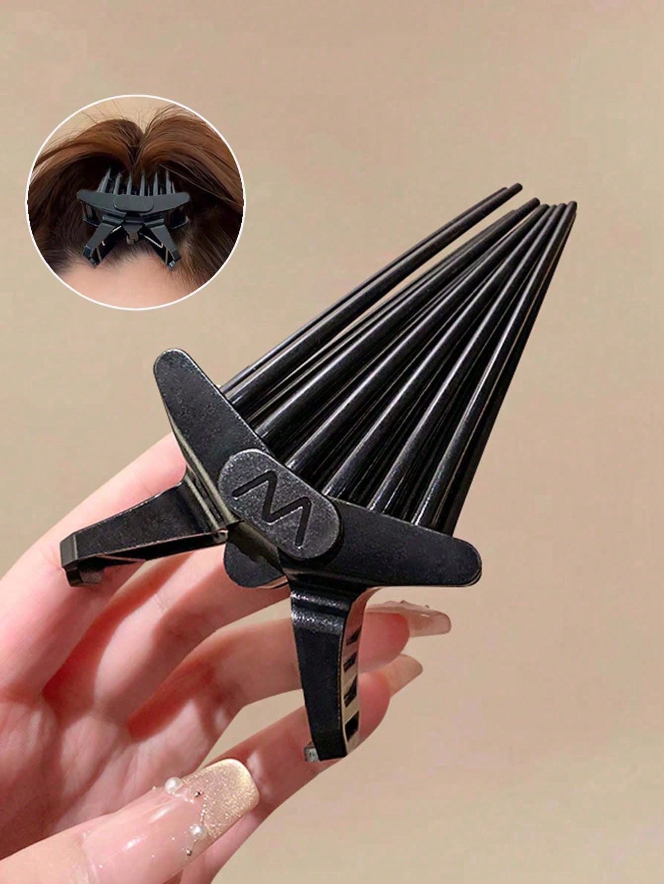 Heatless Hair Volume Clip, Perfect Hair Volume Enhancer, Easily Fixes Hair Roots, Creates Natural Voluminous Effect, Avoids Flat Hair Or Leaving Marks, Comfortable Grip, Simple Operation, Multiple Col