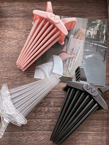 Heatless Hair Volume Clip, Perfect Hair Volume Enhancer, Easily Fixes Hair Roots, Creates Natural Voluminous Effect, Avoids Flat Hair Or Leaving Marks, Comfortable Grip, Simple Operation, Multiple Col