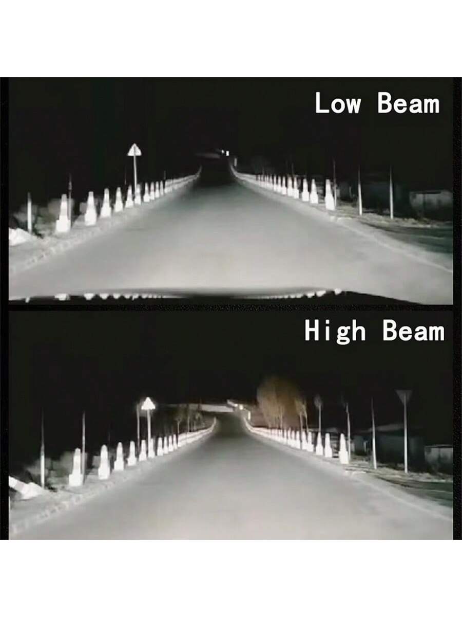 Heyword 2pcs LED Headlights, Compatible With H1, H4, H7, H11, 9005/HB3, 9006/HB4 Models, 30,000 Lumens Brightness, 300W Power, Can Be Used As Fog Lights. High And Low Beam Are Both White Bulbs, 6000K