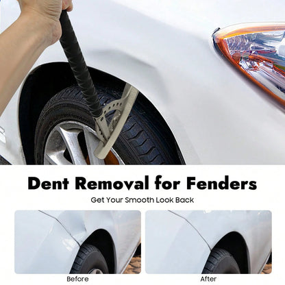 HOHOBLA Car Fender Damage Repair Tools, Angle Adjustable, Stainless Steel Auto Car Dent Removal Fender Repair Kit With Storage Bag, M8 Thread