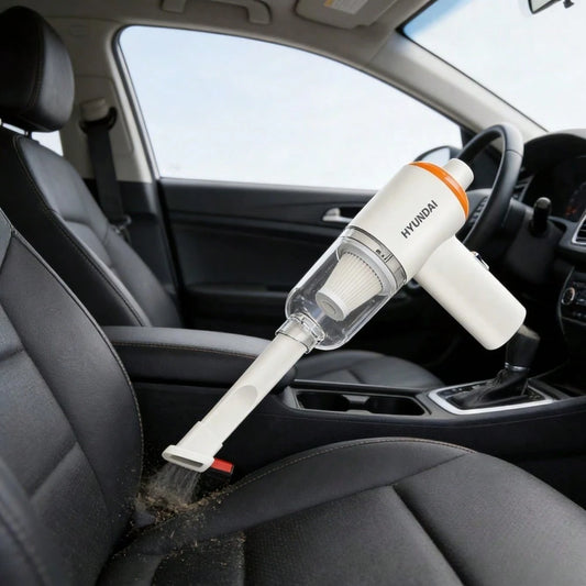 HYUNDAI HY-019 Wireless Car Vacuum Cleaner, High-Efficiency Fast Suction Dust Removal, Portable Wireless Handheld, Easily Solves Car And Home Cleaning