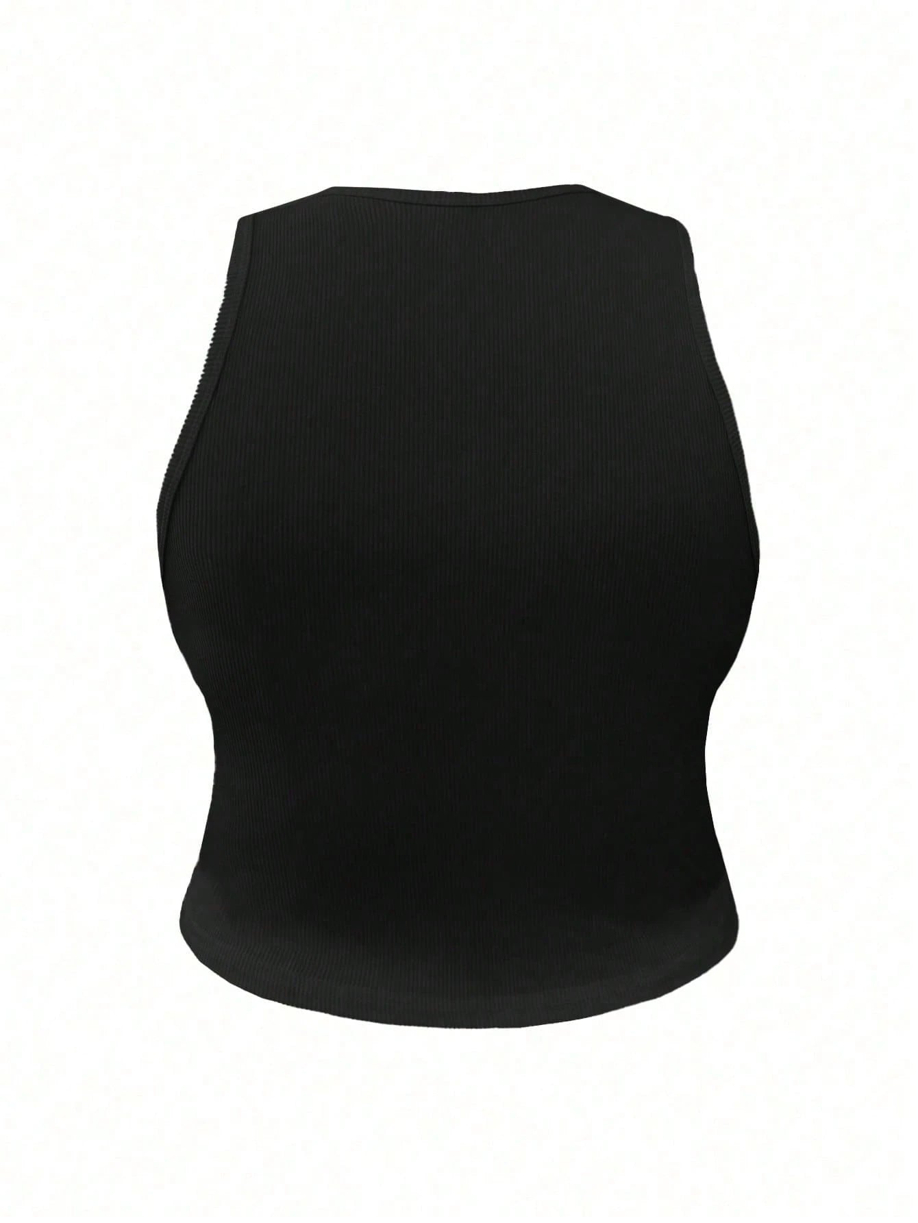 INAWLY Women's Summer Casual Solid Color Tight Camisole