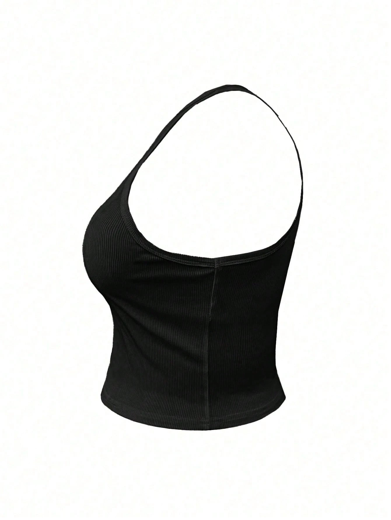 INAWLY Women's Summer Casual Solid Color Tight Camisole