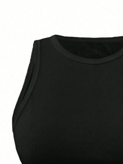 INAWLY Women's Summer Casual Solid Color Tight Camisole