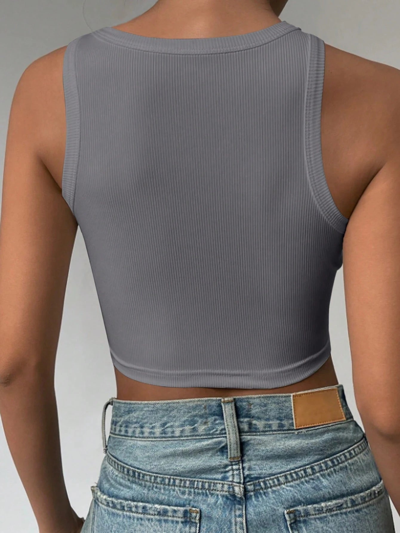 INAWLY Women's Summer Casual Solid Color Tight Camisole