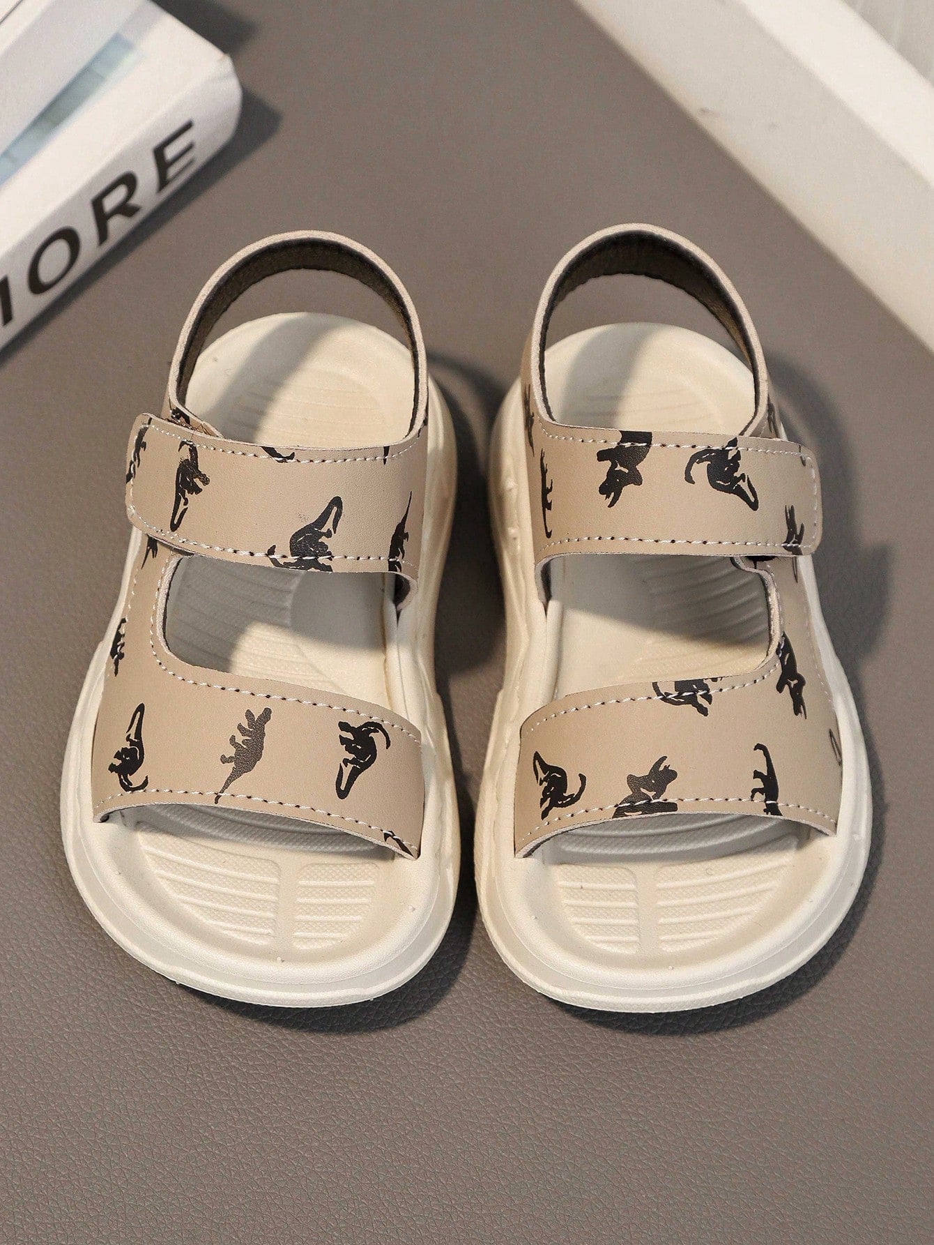 Infant Fashion Casual Rubber Soft Bottom Open Toe Cartoon Baby Sandals, Suitable For Spring And Summer