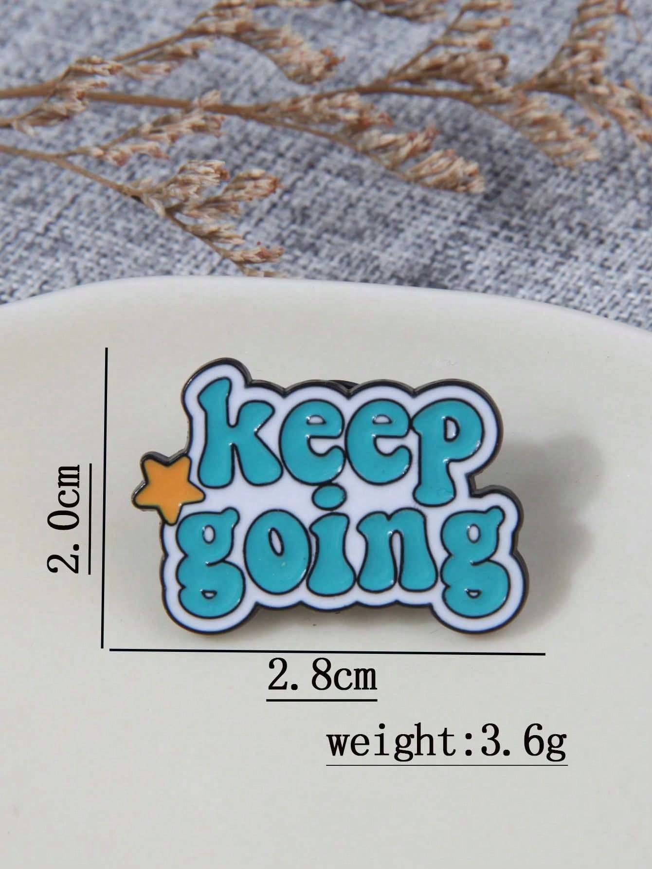 Inspiring Believe In Yourself Enamel PinPerfect For Adding A Positive Vibe To Your Outfit And Day.
