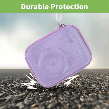 Instant Print Camera Case Compatible With Gofunly Camera, Digital Camera Bag For Esoxoffore/ For LETSHAHA/ For JPVERLY/ For Hangrui, Storage For Printer Paper And 32GB SD Card (Box Only)