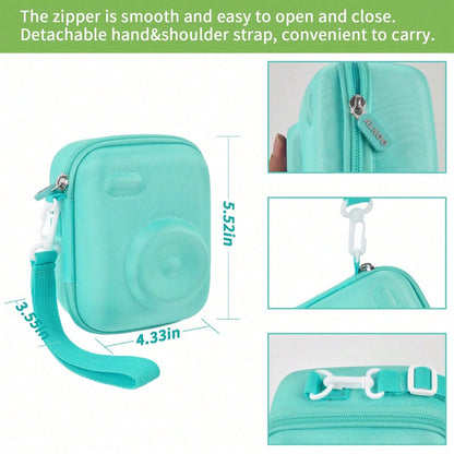 Instant Print Camera Case Compatible With Gofunly Camera, Digital Camera Bag For Esoxoffore/ For LETSHAHA/ For JPVERLY/ For Hangrui, Storage For Printer Paper And 32GB SD Card (Box Only)