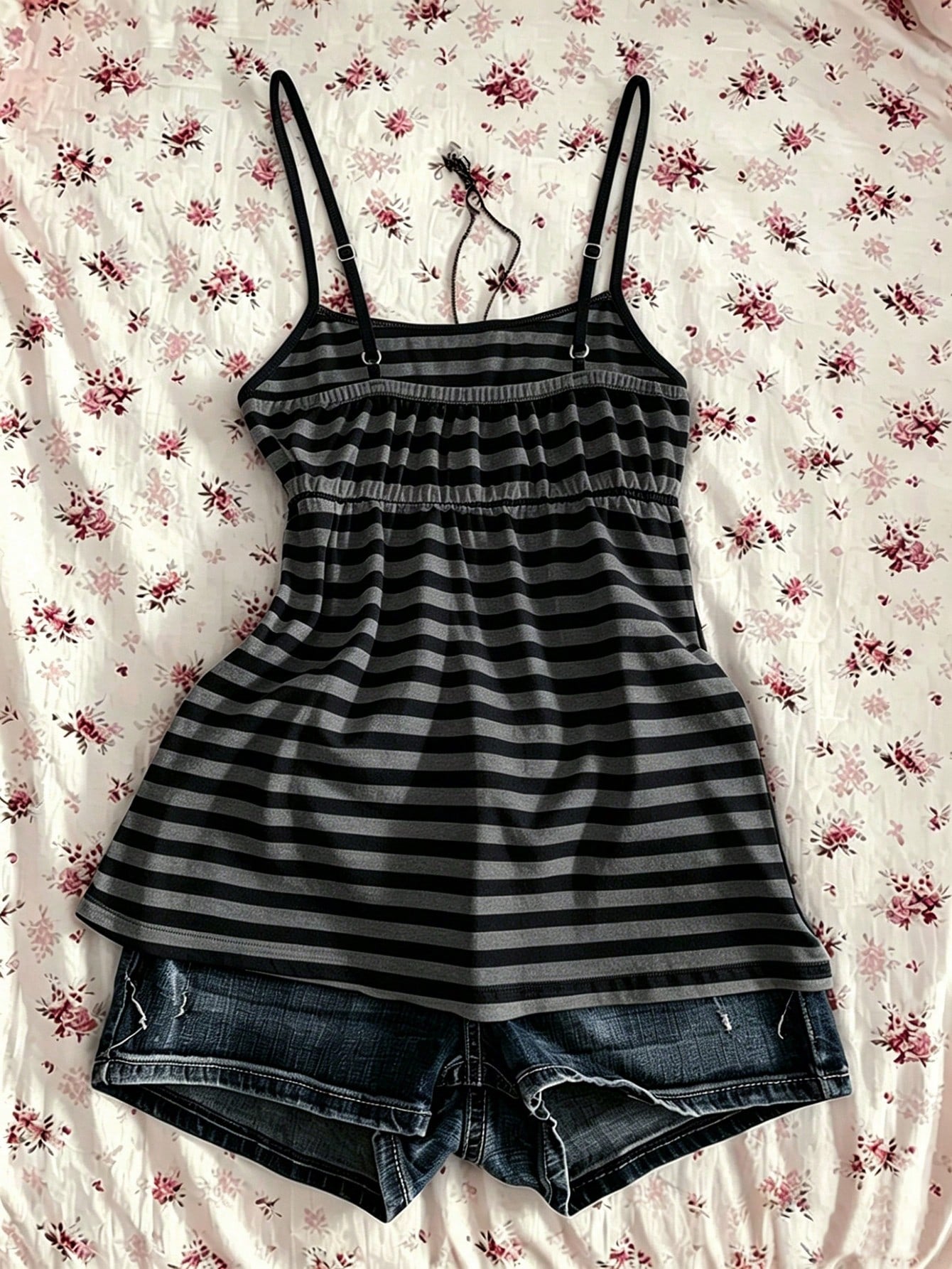 IslaSuriya Summer Casual Retro Y2K Striped Women Camisole