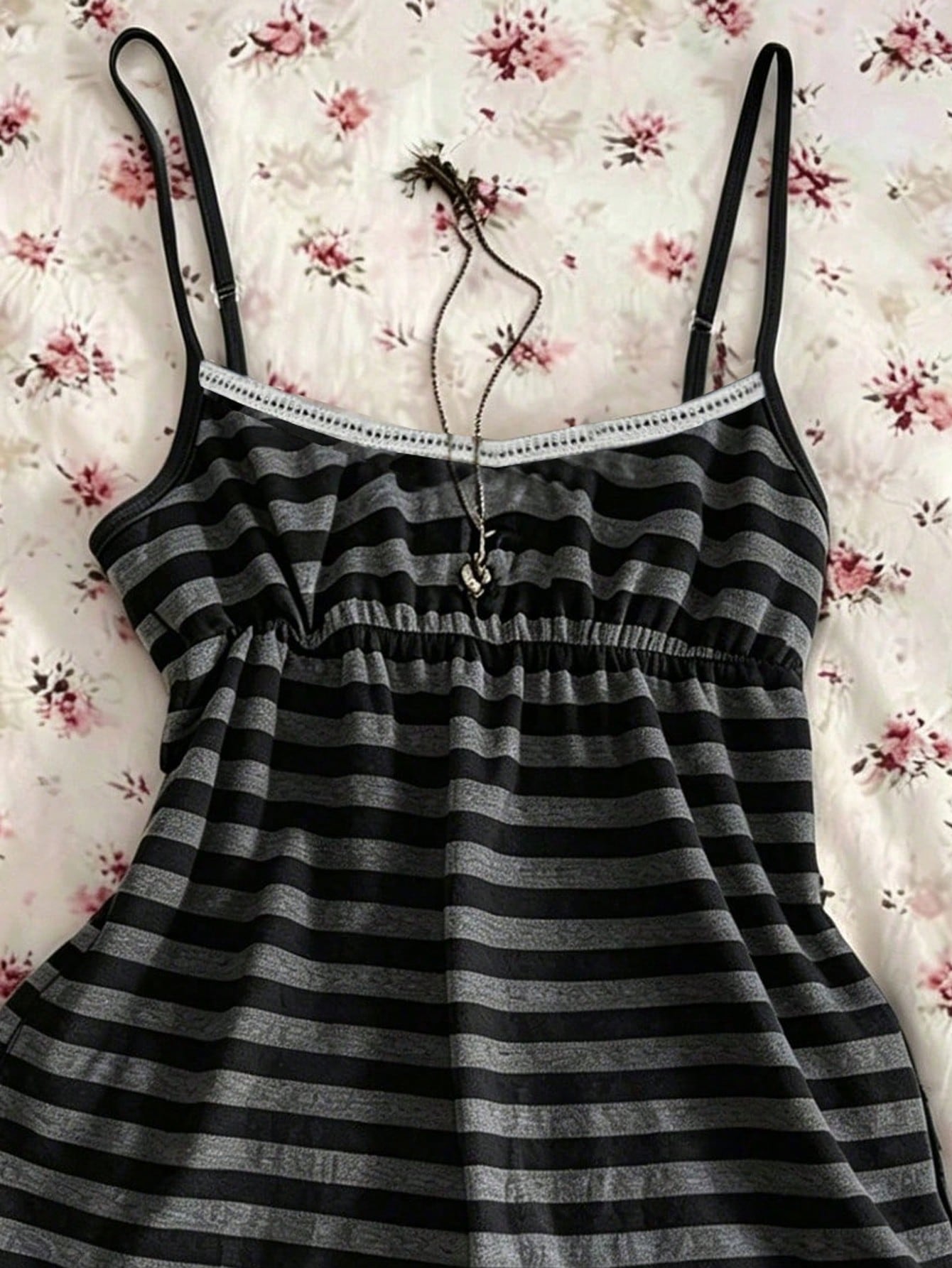 IslaSuriya Summer Casual Retro Y2K Striped Women Camisole