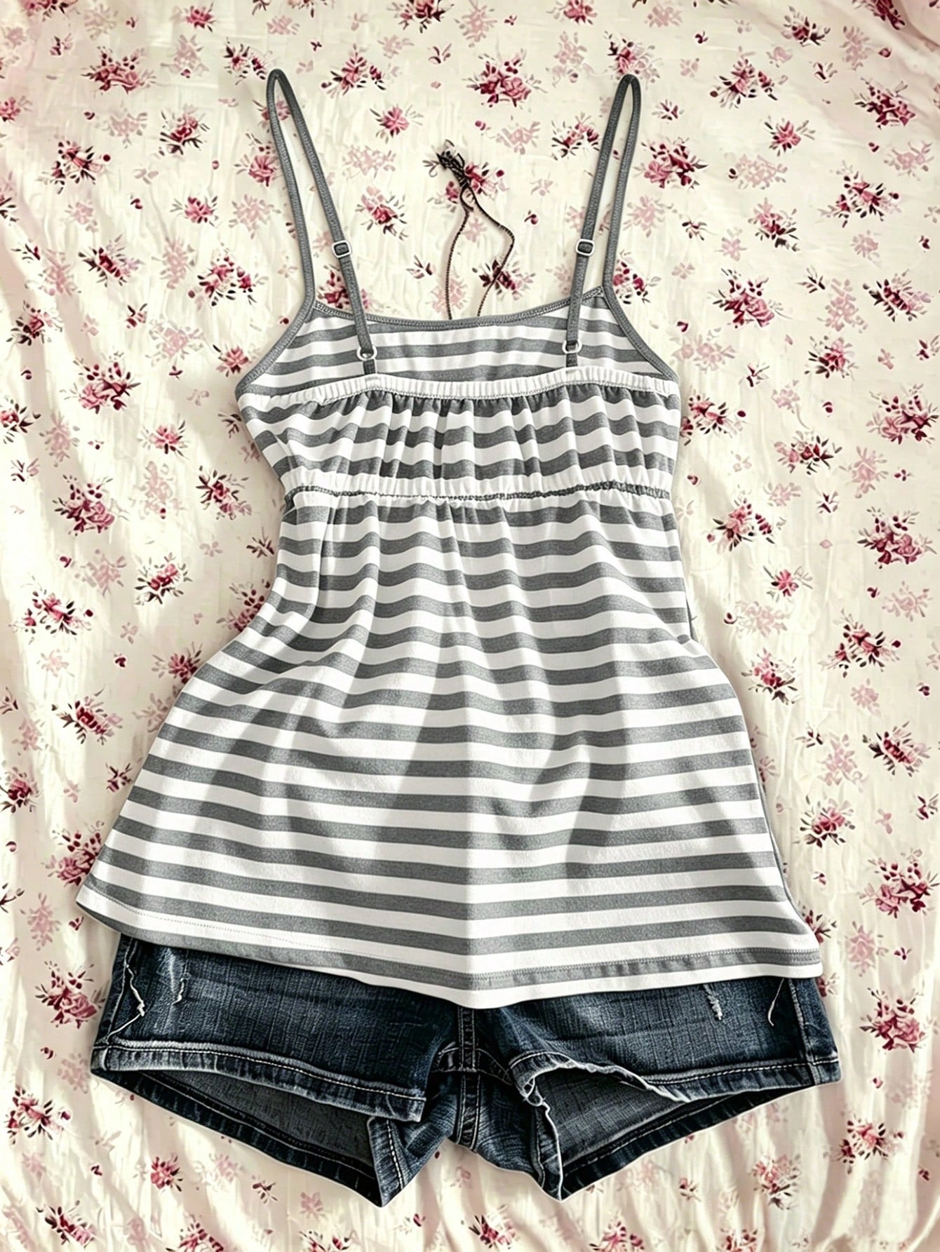 IslaSuriya Summer Casual Retro Y2K Striped Women Camisole