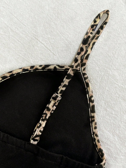 IslaSuriya Women's Zebra & Leopard Print Casual Camisole